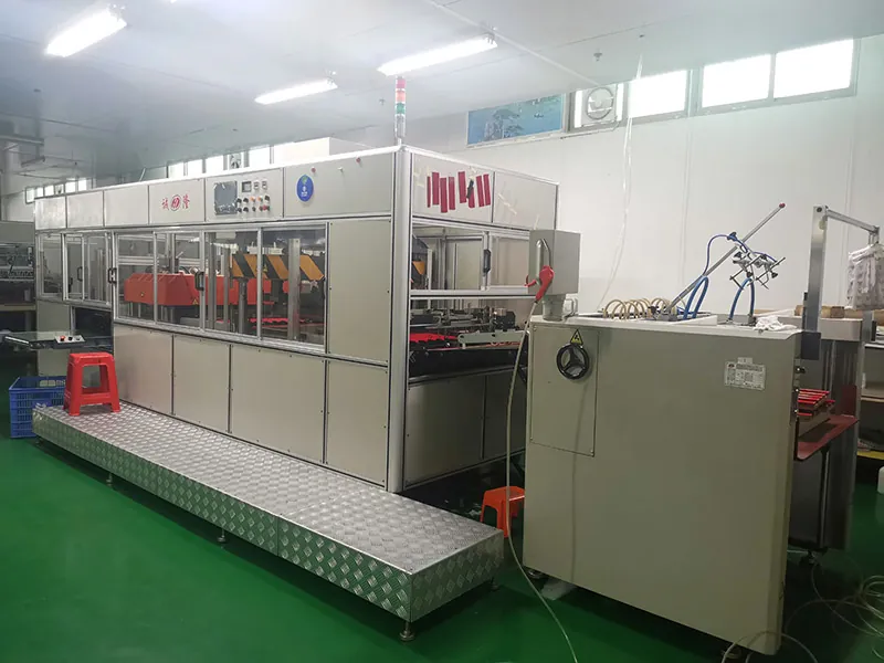 production equipment for PET PVC and PP clear plastic packaging